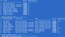 MySQL Employee Management Tracker Application