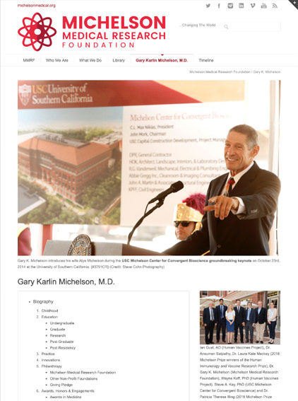 Gary Michelson Medical Research Foundation